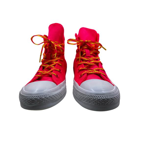 Converse Chuck Taylor All Star Hi Glow Up Pink High Top Sneakers Women’s 8 US - Picture 4 of 14